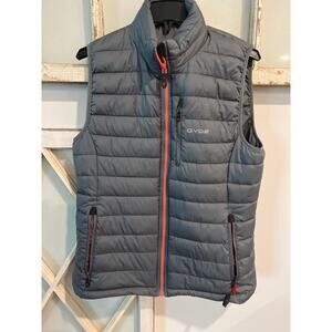 Gyde Supply Company size large gray heated puffer vest